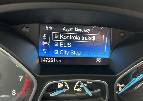Ford Focus cena 38900 przebieg: 147000, rok produkcji 2015 z Wałbrzych małe 742